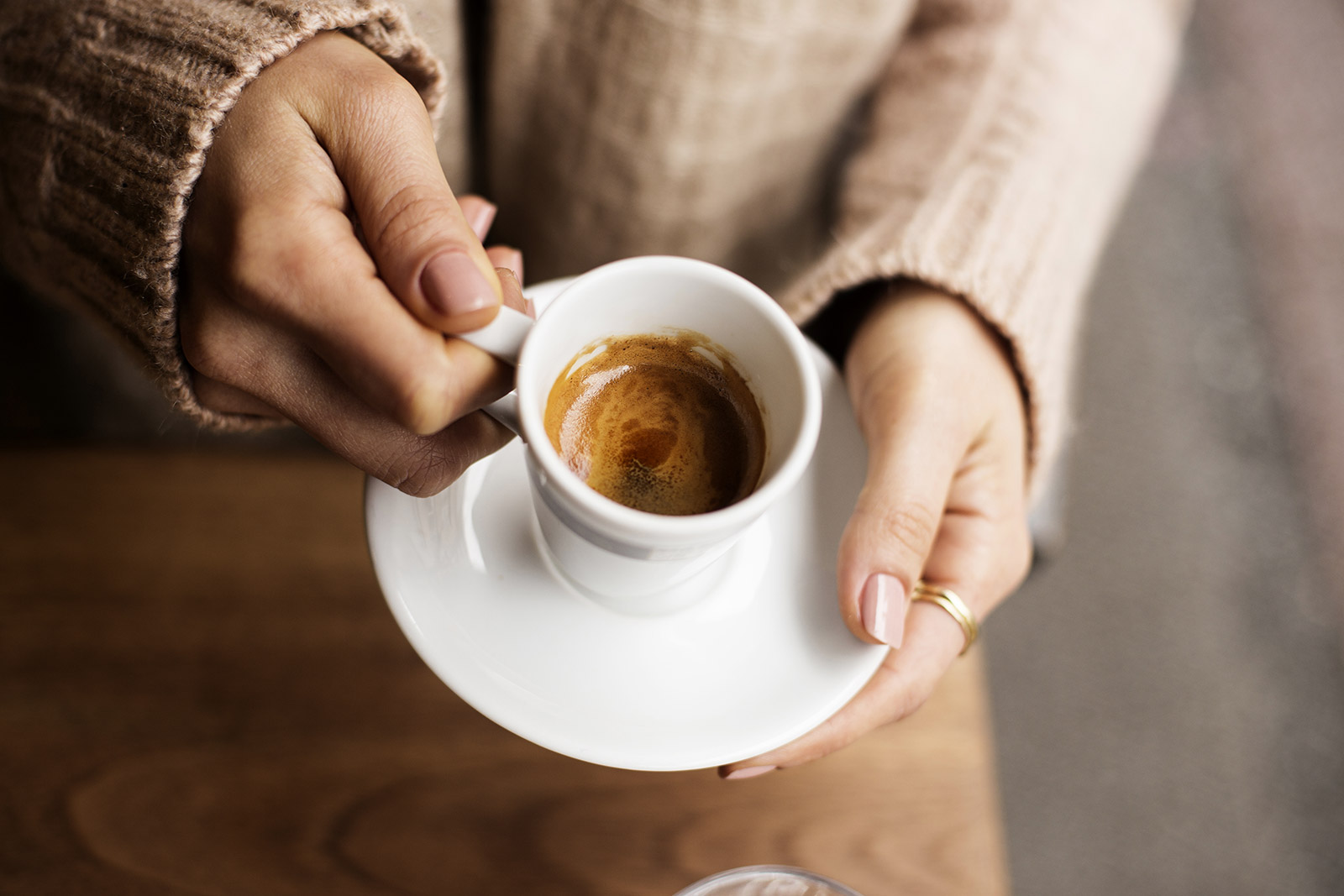 Koffie in de buurthuiskamer